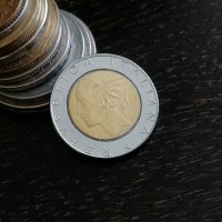 Монета - Италия - 500 лири | 1989г., снимка 2 - Нумизматика и бонистика - 28787643