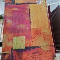 Картина abstract i orange 60/40, снимка 1 - Картини - 32445297