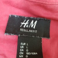 Мъжка риза H&M размер L, снимка 5 - Ризи - 37619441