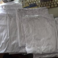 бели тениски за термо печат, снимка 1 - Други - 43391484