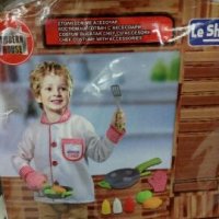 Детски костюм на готвач / готварска униформа + аксесоари, снимка 2 - Други - 28109024