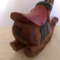 Старо дървено слонче, снимка 4 - Антикварни и старинни предмети - 26289504