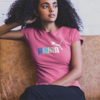  Дамска тениска Puma принт Модели и размери , снимка 7 - Тениски - 28605443
