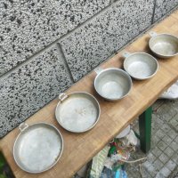 Войнишки алуминиеви канчета шолики за хранене , снимка 1 - Прибори за хранене, готвене и сервиране - 43571057