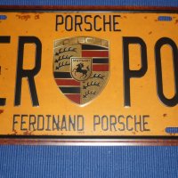 метална табела Porsche, снимка 3 - Колекции - 34362643