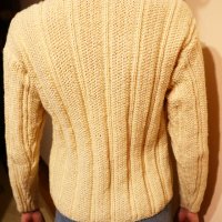 Ръчно плетена дамска блуза , снимка 5 - Блузи с дълъг ръкав и пуловери - 34877487