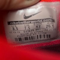 Nike LeBron 11 Low Laser Crimson -- номер 42, снимка 6 - Маратонки - 34853378