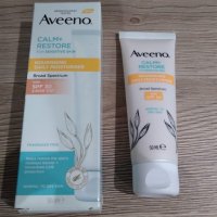 Aveeno Face CALM+RESTORE Подхранващ ежедневен овлажняващ крем за лице SPF30, без аромати, 50 ml, снимка 8 - Козметика за лице - 43938288