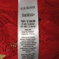 Janina S-Червени нови секси прашки от дантела и микрофибър с камъчета, снимка 7 - Бельо - 43125478