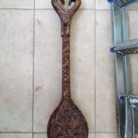 Африкански струнен музикален инструмент, снимка 3 - Антикварни и старинни предмети - 43574537