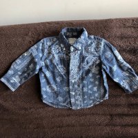 Детска дънкова риза на RALPH LOUREN / 100% памук, снимка 1 - Бебешки блузки - 39797197