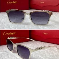 Cartier 2021 дамски слънчеви очила тип котка, снимка 1 - Слънчеви и диоптрични очила - 34665094
