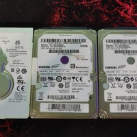 Лот 4бр 2.5" хард диска, снимка 1 - Твърди дискове - 38025876