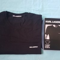 ОРИГИНАЛНИ тениски KARL LAGERFELD,размер L/XL.С кутия!НОВИ!, снимка 5 - Тениски - 26584648