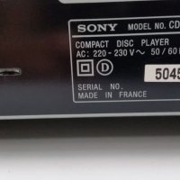 CD player Sony CDP-XE200, снимка 4 - Аудиосистеми - 26442185