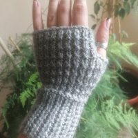 плетени ръкавици , снимка 2 - Ръкавици - 43046264