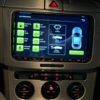 Мултимедия с андроид за Volkswagen Skoda golf 5 6 touran passat B6 B7 Seat, снимка 5 - Аксесоари и консумативи - 40298433
