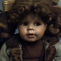 Порцеланова кукла ръчна изработка 70 год, снимка 8 - Колекции - 40512404