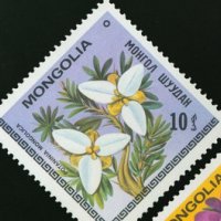  Сет 7 марки Цветята на Монголия,Монголия, 1979, ново, минт, снимка 8 - Филателия - 27982678