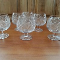 Кристални чаши, снимка 2 - Антикварни и старинни предмети - 33559045