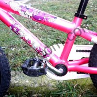Детски велосипед/колело 16” Scott Contessa JR, алуминиева рамка, розов, контра , снимка 8 - Велосипеди - 43843167