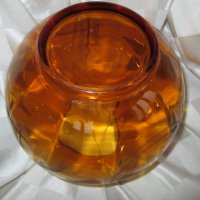 Кристална купа, ваза,ръчно гравирана ,Арт Нуво, снимка 6 - Декорация за дома - 34916435