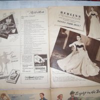 Четири стари немски модни списания "Berlins Modenblatt"от 1953г., снимка 8 - Списания и комикси - 32500952