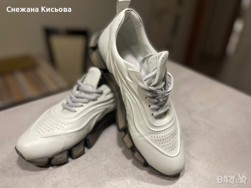 Маратонки естествена кожа, снимка 1