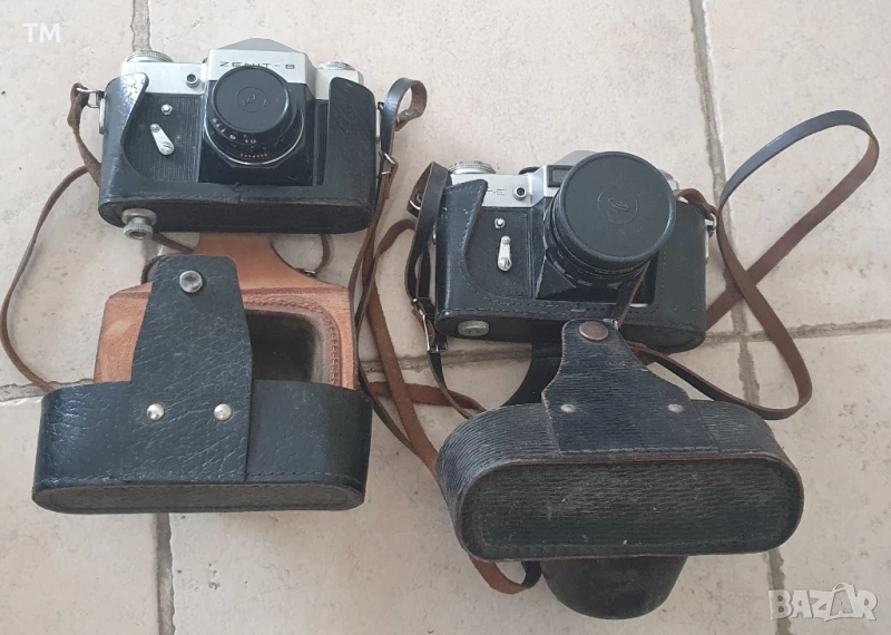 Стари руски фотоапарати "Зенит", снимка 1