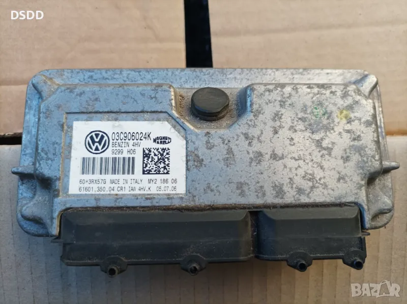 Компютър двигател / ECU 03C906024K IAW4HV.K за VW Golf 5, Golf Plus 1.4i 16V, снимка 1