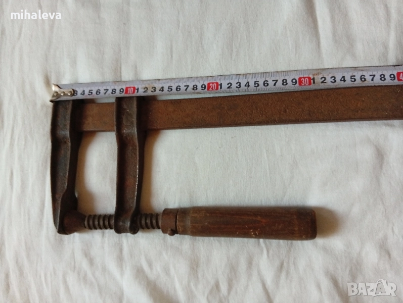 продава стара дърводелска стяга, снимка 1