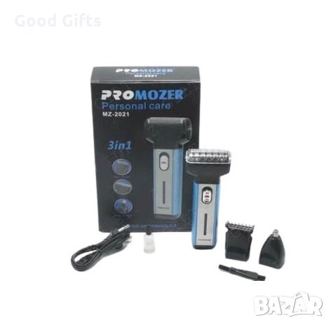 Машинка за подстригване Promozer MZ-2021 с три приставки, снимка 1
