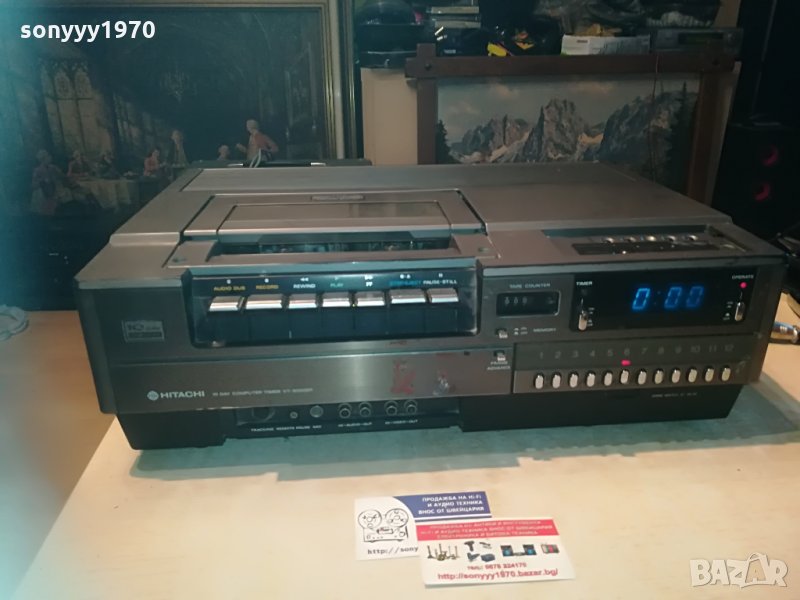 hitachi vt-5000er video deck-made in japan 2205211924, снимка 1