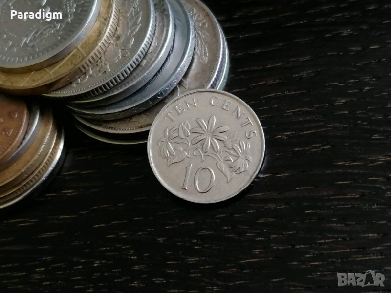 Монета - Сингапур - 10 цента | 1996г., снимка 1