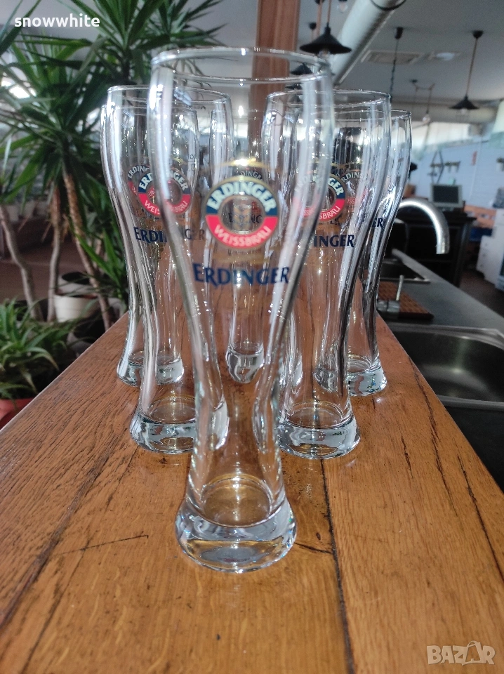 Чисто нови чаши за бира Ердингер - 300 мл, снимка 1