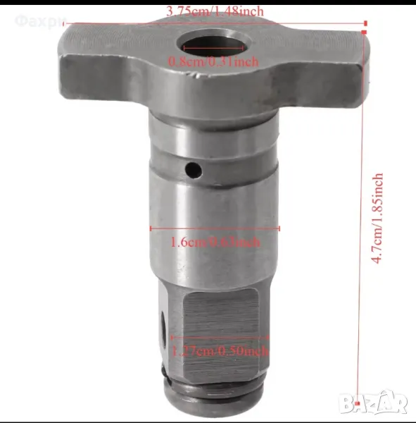 Наковалня за импакт Parkside с отвор за битове, снимка 1