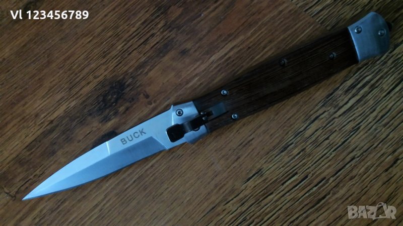 Сгъваем нож BUCK (2)- автоматичен 86х212, снимка 1