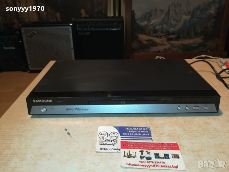 SAMSUNG DVD-P171 DVD PLAYER-ВНОС FRANCE 2912211919, снимка 1