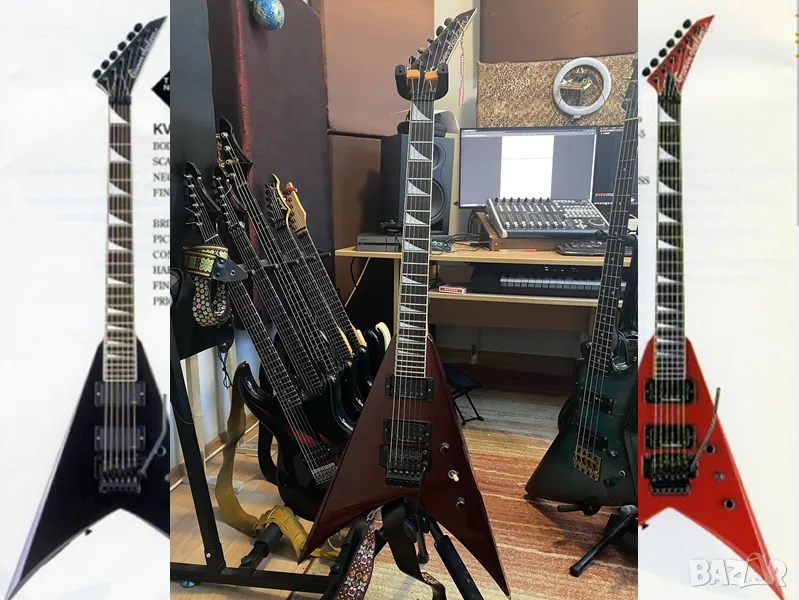 Grover Jackson KV.P-75, 90's Made in Japan, снимка 1