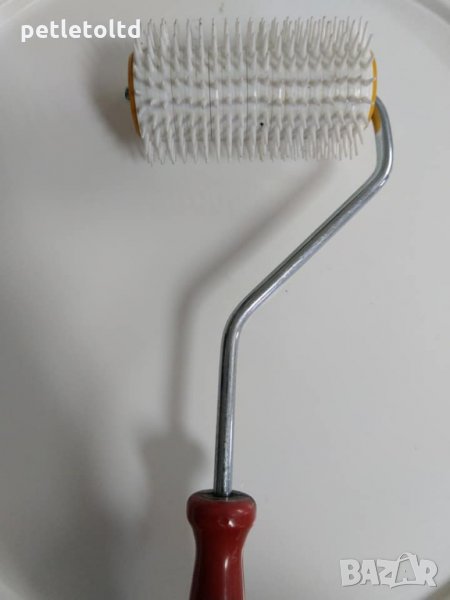 Валяк за разпечатване на пчелни пити 9,5 см Х 32 см, снимка 1