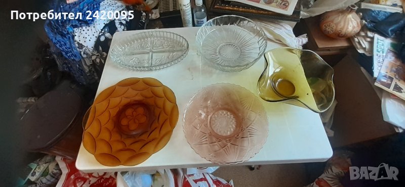 стъклени фруктиери-15 лв, снимка 1