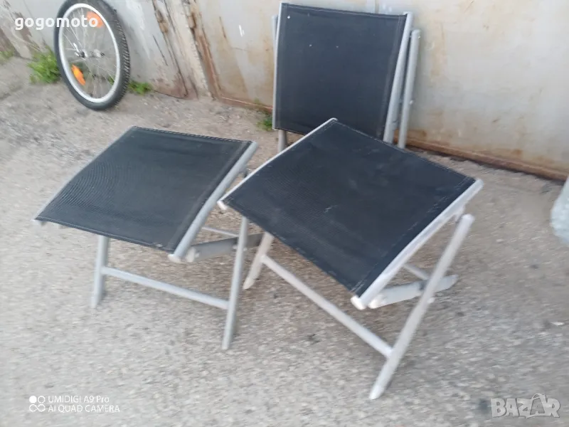 сгъваем стол, сгъваема алуминиева табуретка, ултра лека , снимка 1