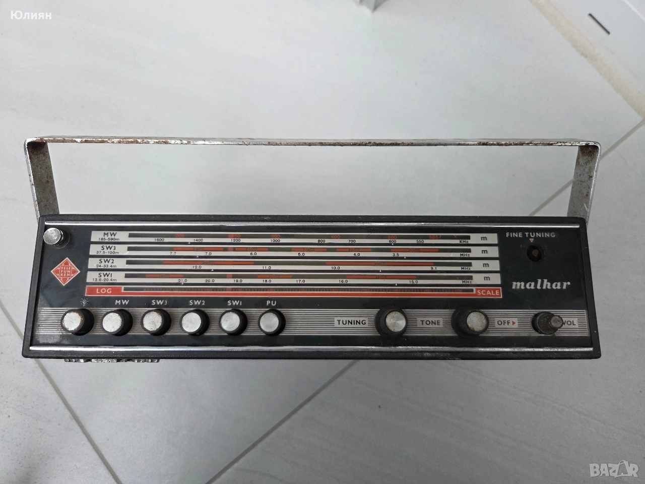 Telefunken ,транзистор, снимка 1