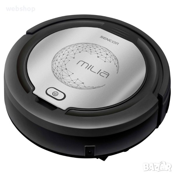 Прахосмукачка робот Sencor SRV-1000SL, Височина 7.5 см, 15 W, Черен / Сребърен, снимка 1