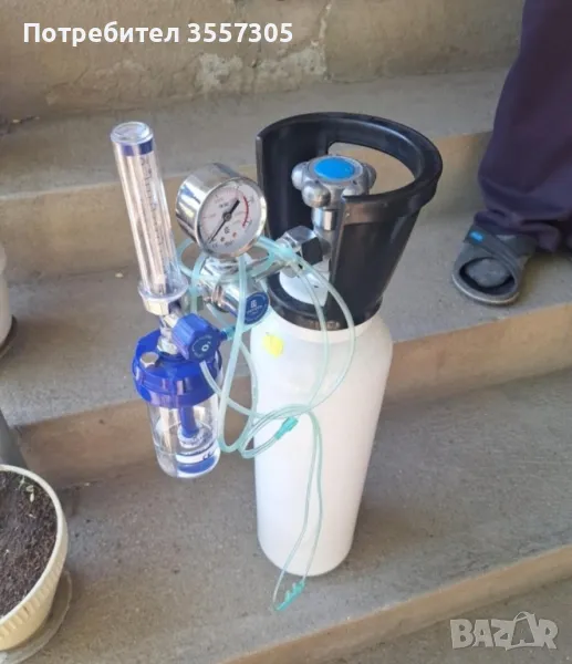 Кислородна бутилка нова., снимка 1