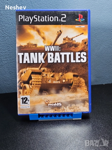 WWII Tank Battles за PS2, снимка 1