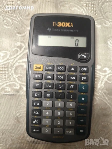 калкулатор TI-30XA , снимка 1