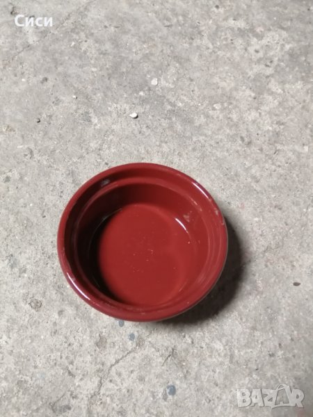 Глинена чинийка, снимка 1