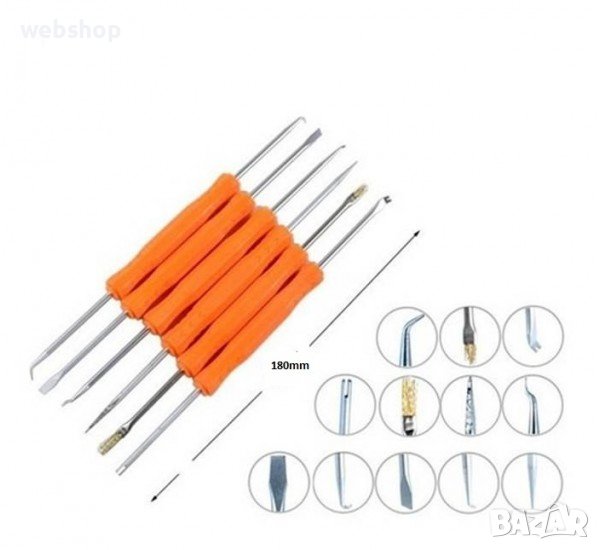 Сервизен комплект за ремонт JM-Z01, лаптоп, телефон, 6бр., снимка 1