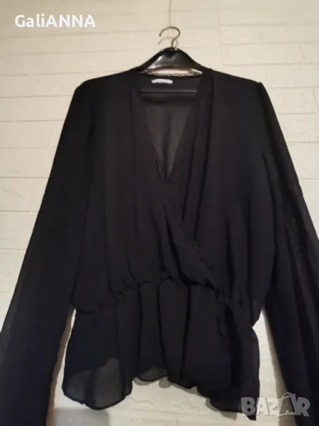 СТРАХОТНА ЕЛЕГАНТНА БЛУЗА ШИФОН 2XL, снимка 1